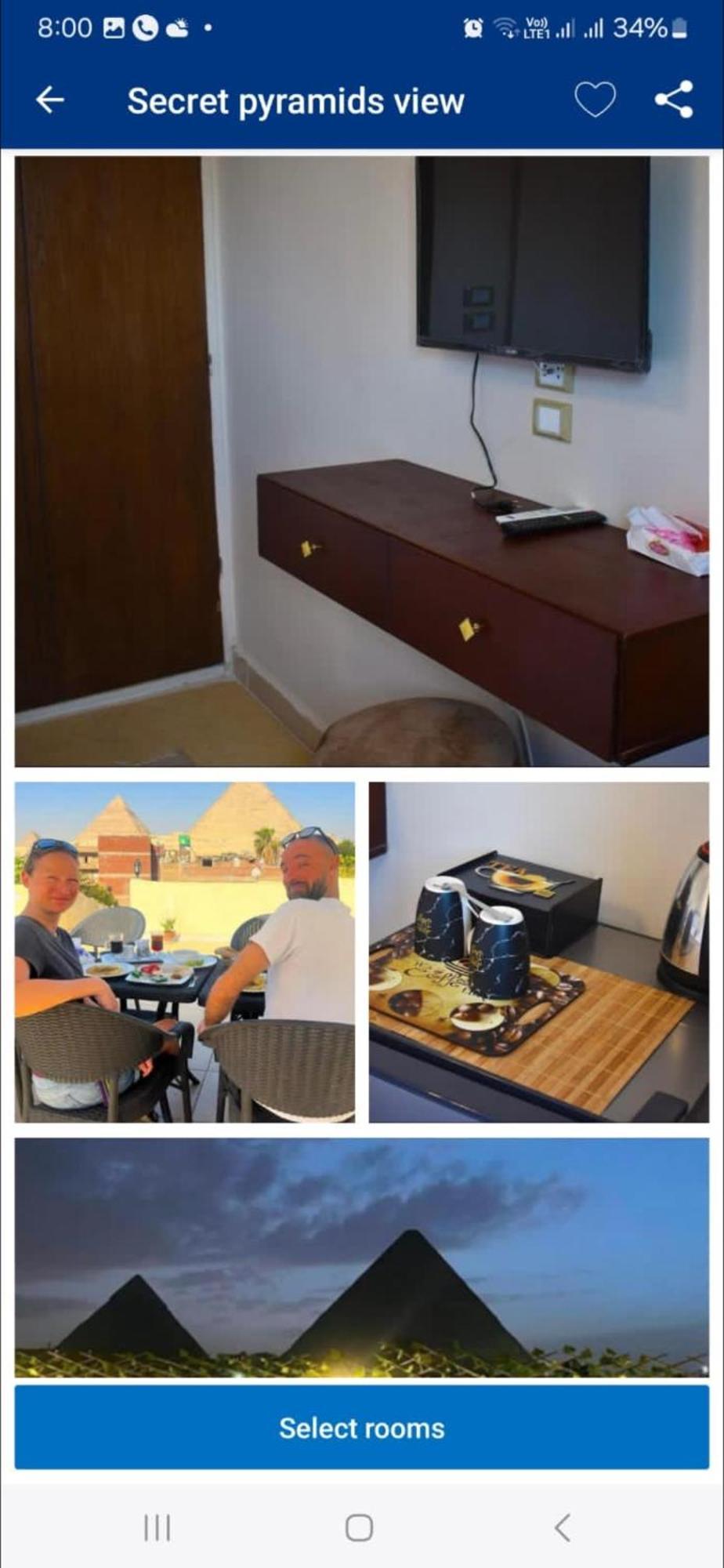 Hur Pyramids Land Inn Kafret el-Gabal Екстериор снимка