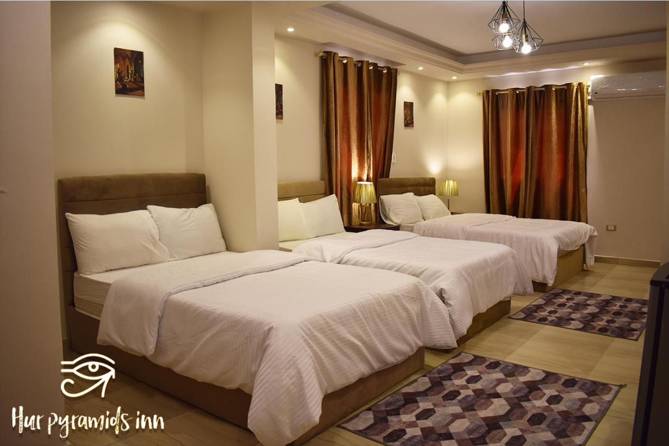 Hur Pyramids Land Inn Kafret el-Gabal Екстериор снимка