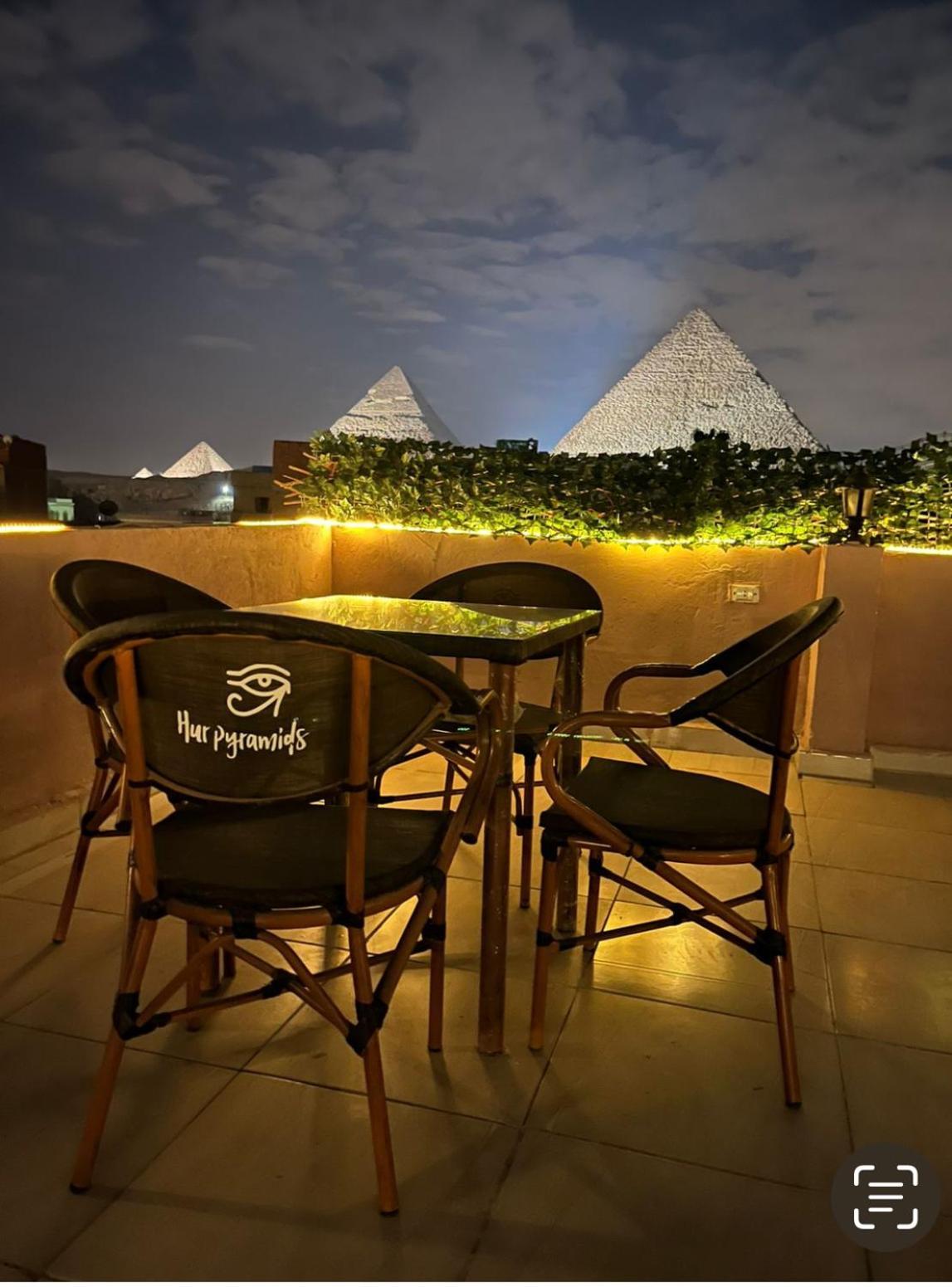 Hur Pyramids Land Inn Kafret el-Gabal Екстериор снимка