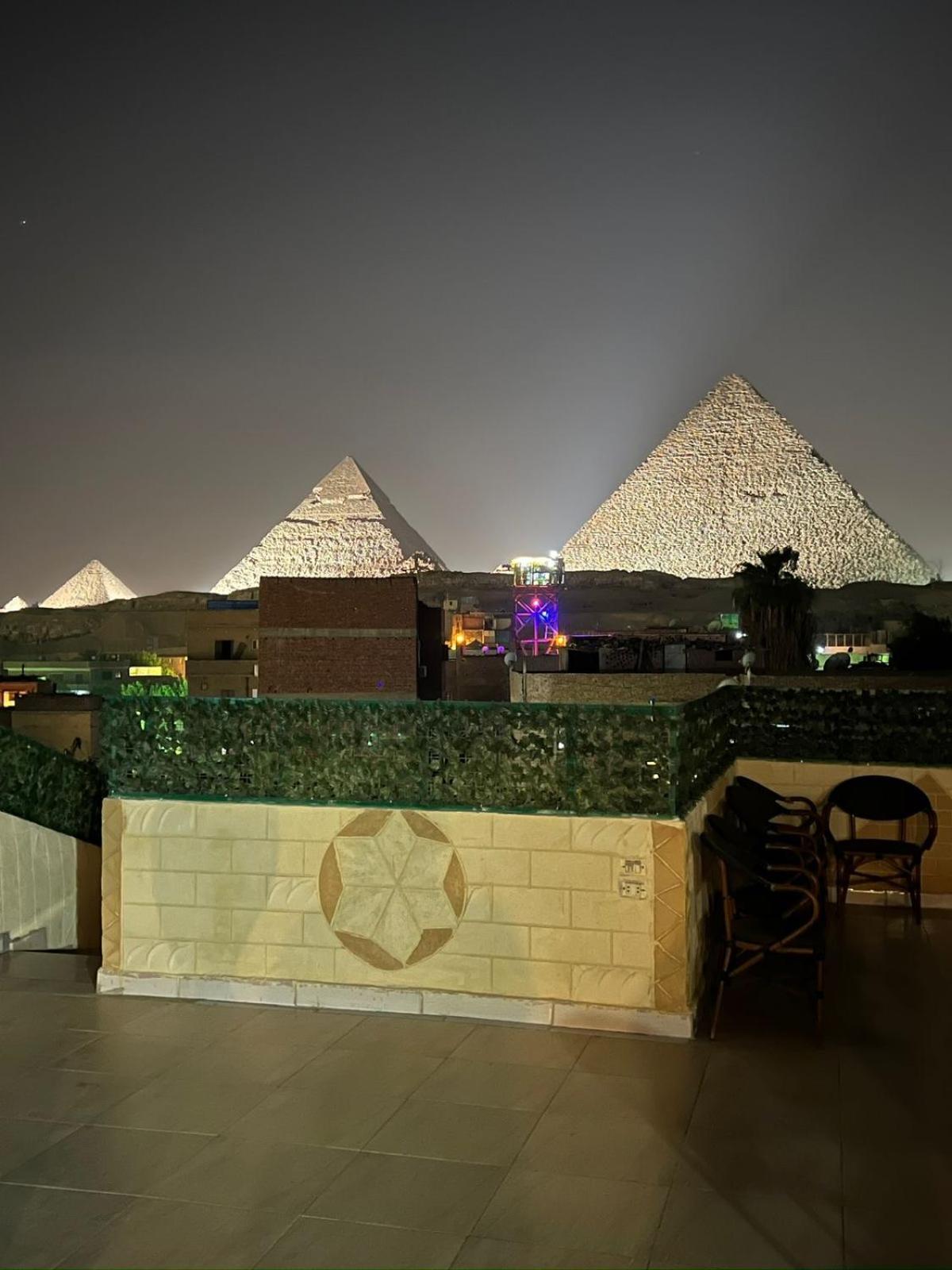 Hur Pyramids Land Inn Kafret el-Gabal Екстериор снимка