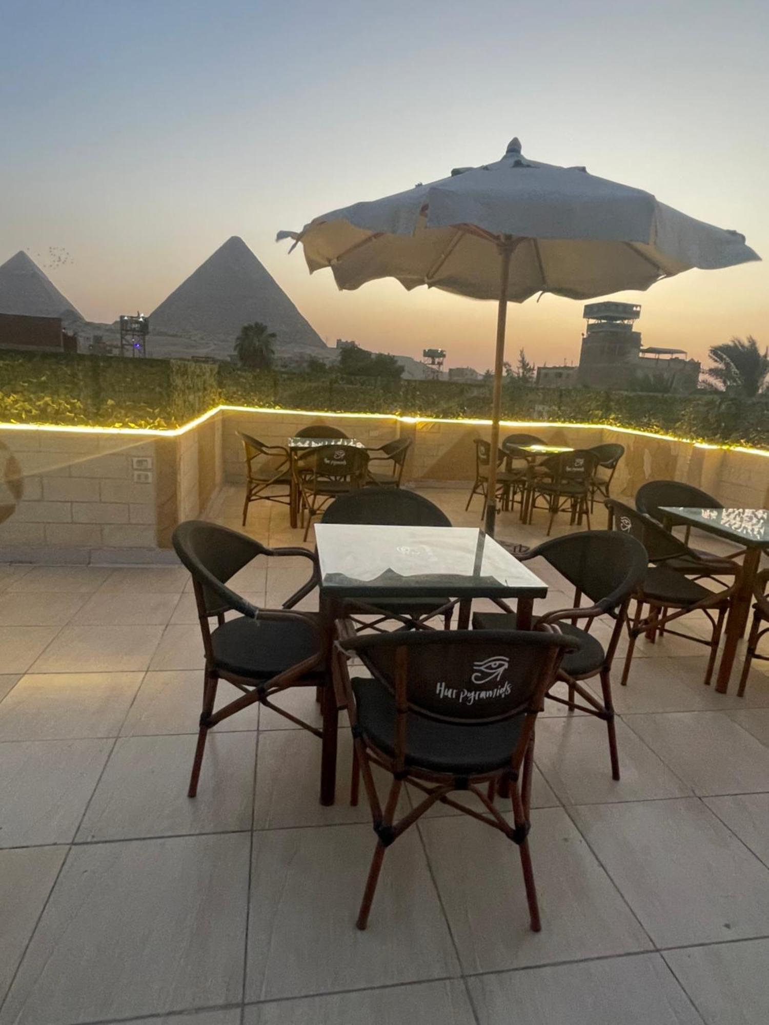 Hur Pyramids Land Inn Kafret el-Gabal Екстериор снимка